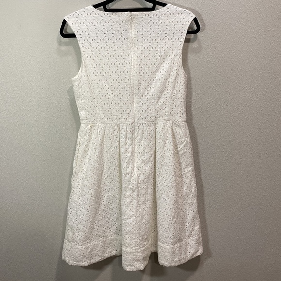 1901 eyelet‎ dress fit n flare white - Picture 6 of 10